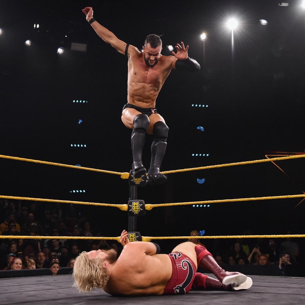 フィン・ベイラーが遺恨発生のトレント･セブンに圧勝【WWE NXT】