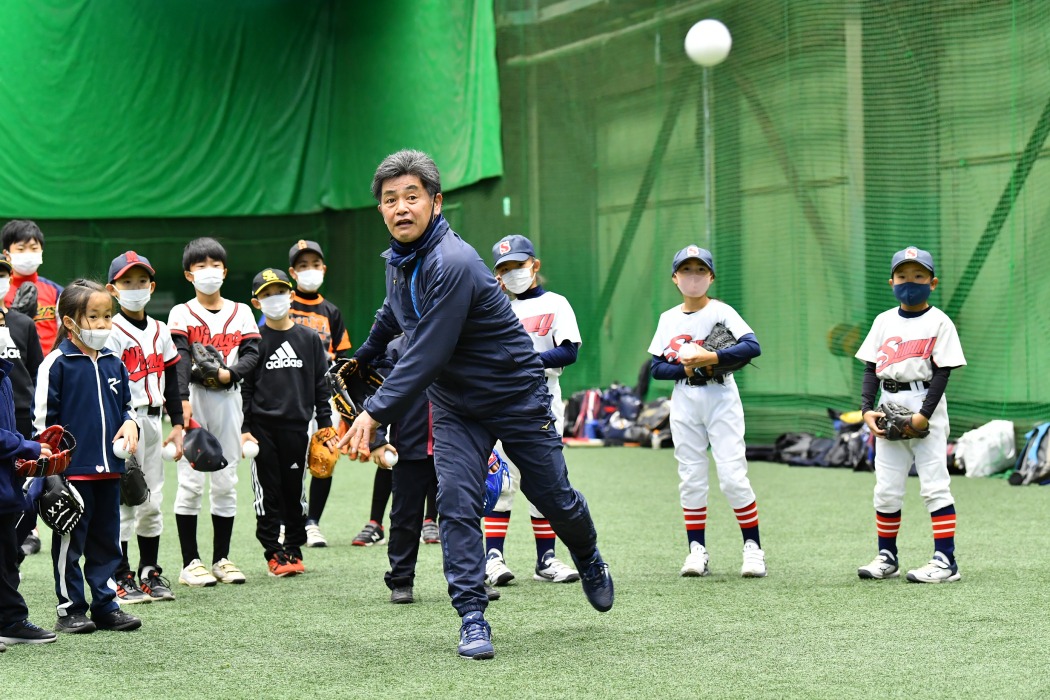 工藤公康前監督 久しぶりに子どもたちの顔を見られてうれしい チャリティ野球教室 2年ぶりのリアル開催 Tokyo Headline